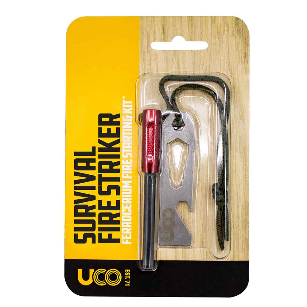 UCO Gear - Survival Fire Striker (Red/Black)